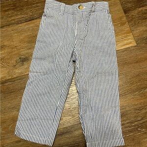 Ralph Lauren blue and white seersucker pants EUC size 18M